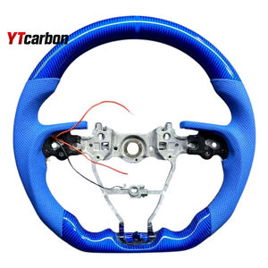 Volant de course personnalisé en fibre de carbone véritable YTcarbon pour <span class=keywords><strong>Megane</strong></span> CC GT RS <span class=keywords><strong>E</strong></span>-<span class=keywords><strong>Tech</strong></span> 22+ - Accessoires intérieurs de voiture - Product Image 6