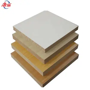 4x8 double side melamine laminated 6mm 16mm 18mm 25mm colorful overlaid mdf particle block board