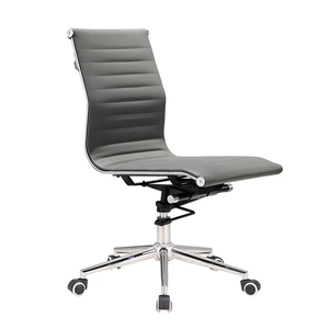 Sillas de Oficina Giratorias Modernas de Cuero con Respaldo Medio Cómodas al por Mayor - Product Image 5