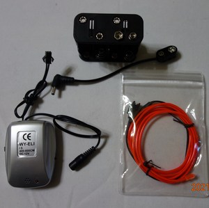 Cable <span class=keywords><strong>EL</strong></span> con inversor de cable <span class=keywords><strong>EL</strong></span> intermitente controlado por voz, adecuado para uso en bares/escenarios de KTV. Se ilumina al ritmo de la música. - Product Image 5