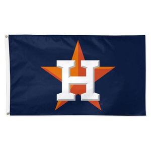 MLB Teams China Factories Wholesale 3x5ft Double Sided Printed <b>Flag</b> Outdoor Houston Astros <b>Flag</b> with 2 Grommets - Product Image 2