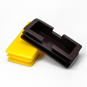 Diyamei Square Tube Plugs 5x10 <b>Plastic</b> Furniture Protective Covers for Tables Chairs <b>Stools</b> - Product Image 2