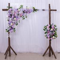 Dekorasi Bunga Segitiga Sutra untuk Acara Pernikahan Romantis & Elegan, Cocok untuk Tempat Indoor/Outdoor & Hotel