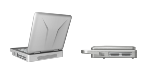 Interfaz de Usuario Intercambiable en Chino e Inglés para Dispositivos Médicos MT, Ecógrafo Móvil en Blanco y Negro - Product Image 2