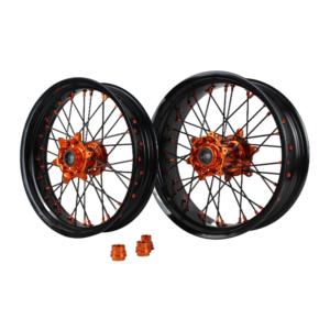 Venta al por mayor de fábrica: Llantas de aleación de radios de 17 pulgadas <span class=keywords><strong>Super</strong></span> <span class=keywords><strong>Motard</strong></span> para <span class=keywords><strong>KTM</strong></span>, Exc Stark Varg250 y otros sistemas de carrocería de motocicleta - Product Image 3