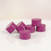 Capuchon en aluminium rose anti-vol, capuchon de bouteille de vin, capuchon en aluminium pour soda gazeux
