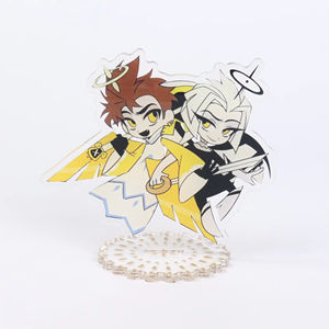 Expositor Acrílico Personalizado con Caricatura <span class=keywords><strong>de</strong></span> Dibujos Animados, Plástico Ecológico, Color y Tamaño Personalizables, para Graduación, Pascua - Product Image 1