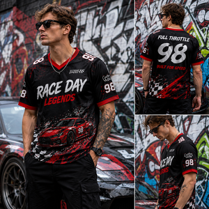 Custom Motorsport Racing Jersey Car Racing Fan <b>Shirt</b> Streetwear Team Track Day Sublimation Vintage Racing Event <b>Shirt</b> - Product Image 3