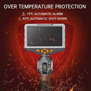 Endoscope d'inspection <span class=keywords><strong>TESLONG</strong></span> TD500 avec objectif articulé de 5,5 mm, 1080P, 2,0 MP, écran IPS de 5 pouces, caméra d'inspection à commande bidirectionnelle à 360 degrés - Product Image 6