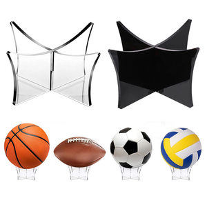 Support en acrylique pour ballons de football, basketball, volleyball, base de présentation pour la Coupe du Monde de football, support de placement pour ballons de football - Product Image 2