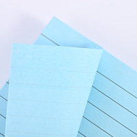 Bloc-notes autocollant jaune personnalisable en stock, avec motifs mignons, idéal pour les étudiants, 50 feuilles