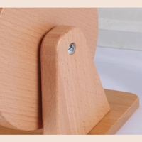 Boîtes cognitives Montessori en bois de hêtre massif et tambours textiles jouets éducatifs pour la petite enfance aides pédagogiques Montessori arc-en-ciel