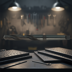 Fervi Tapered Shank Twist <b>Drill</b> <b>Bit</b> 10mm High Speed Steel For Metal Drilling - Product Image 3