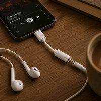Adaptateur audio USB-C vers 3,5 mm – Câble convertisseur jack casque mâle Type-C vers femelle 3,5 mm pour smartphone, tablette, haut-parleur – Vente en gros