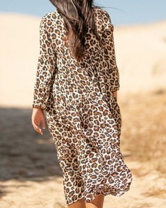 Robes classiques en mousseline de soie à manches longues, vente en gros - Product Image 5
