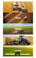 Système de direction automatique haute précision SunNav AG500Pro, pilote automatique de tracteur ISOBUS en option