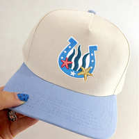 Parche de chenilla 'Cowgirl Costera' con aplique de concha marina y sirena, bordado de lentejuelas azules, de tela de fieltro no tejido, termoadhesivo para trajes de baño