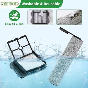 Pièces de rechange pour <span class=keywords><strong>aspirateur</strong></span> eau et poussière <span class=keywords><strong>Tineco</strong></span> Floor ONE <span class=keywords><strong>S5</strong></span>/<span class=keywords><strong>S5</strong></span> Pro : filtre HEPA et brosse rotative (2 rouleaux, 4 filtres, 1 brosse) - Product Image 6