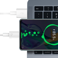 Câbles USB vers Type C, câble de données 1M 6A, câble de charge rapide, câble de charge pour téléphone portable, chargeur pour Samsung Huawei