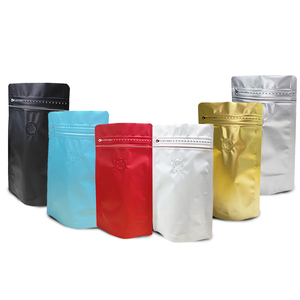 zip valve coffee bag coffee tea packaging bags coffee pod tea bag