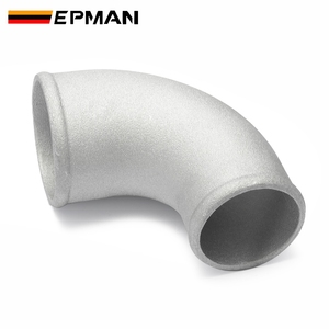 Codo Reductor de Aluminio Fundido de 90 Grados para Tubo Intercooler Turbo, Conector de Admisión de Curva Ajustada para Tuning Automotriz TKLZG90R - Product Image 3