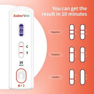 ชุดตรวจวินิจฉัยโรคสัตว์เลี้ยงแบบเร็ว ความแม่นยำสูง สำหรับตรวจหาแอนติเจนของไวรัสอะดีโนไวรัสสุนัขชนิดที่ 2 (CAV-II) สำหรับสุนัข - Product Image 4