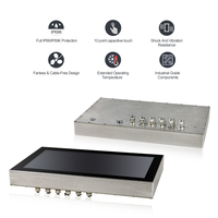 12ème I3 I5 15.6 pouces Win10 11 tablette PC industrielle IP69K panneau étanche résistance robuste tactile étanche ordinateurs tactiles