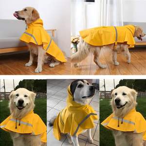 Harnais Réfléchissant <span class=keywords><strong>L</strong></span>éger et Ajustable Imperméable pour Grands Chiens, Jaune <span class=keywords><strong>L</strong></span> - Product Image 3