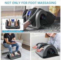 Masseur électrique pour jambes et pieds, massage shiatsu des tissus profonds, télécommande sans fil, haute intensité, matériau ABS, amélioration des fonctions