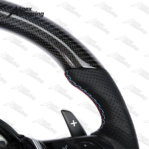 Volante de Fibra de Carbono en Stock en EE. UU. para <span class=keywords><strong>BMW</strong></span> F10 F11 M5 M6 <span class=keywords><strong>M7</strong></span> M8 F06 F13 F02 F03 F07 F18 F90 F01 F12 F07 F91 F92 F93 Serie 5~7 - Product Image 6