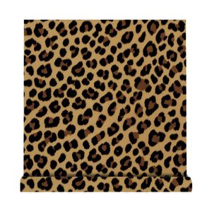 Creation of Time and Space Leopard Print Peel Stick Wallpaper Self Adhesive Home Decor <b>Wall</b> <b>Covering</b> for Living Room Bedroom - Product Image 2