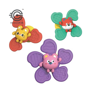 <span class=keywords><strong>Jouet</strong></span> à <span class=keywords><strong>ventouse</strong></span> rotatif pour bébé, adorable animal en silicone, hochet, <span class=keywords><strong>ventouse</strong></span> sécurisée, <span class=keywords><strong>jouet</strong></span> anti-stress pour tout-petits - Product Image 1