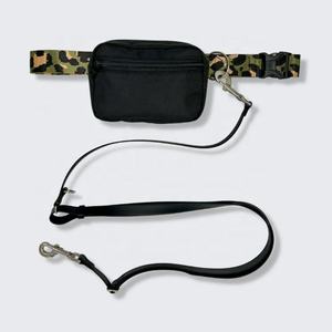 Sac de marche pour chien à logo personnalisé avec laisse mains libres Sac à crottes pour chien - Product Image 1