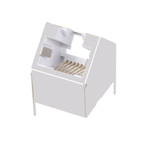 5558178-1 5569115-1แจ็คโมดูลาร์<span class=keywords><strong>ครึ่ง</strong></span>ป้องกันแนวนอนพอร์ตเดียว RJ45ขั้วต่อ RJ11 - Product Image 2