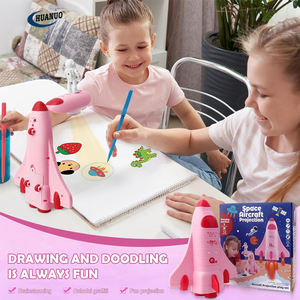 Proyektor gambar pesawat luar angkasa proyeksi Anak proyektor gambar dengan mainan kapal roket proyektor Gambar - Product Image 4