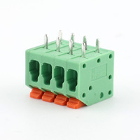 Borniers de connexion rapide Kuishen KC2604P-3.5A-4p, 4P, prises femelles 3,5 mm, connecteurs PA66/Cuivre/Acier inoxydable