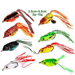 2024 Promotion prix usine 2g-15g Topwater grenouille leurre souple appâts de pêche artificiels - Product Image 2