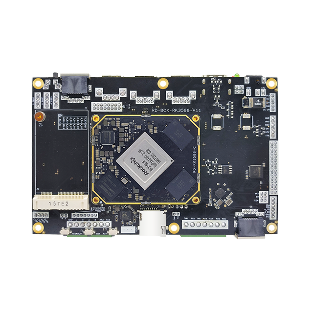 Rockchip RK3588M Development Board-Automotive-grade Core Board Eight-core 8K Rongpin RD-BOX-RK3588M Linux/Android Compatible