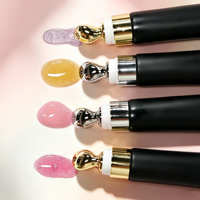 Nouveautés Baume à lèvres 20ML Tube souple Or Argent Traitement aux peptides Huile repulpante pour les lèvres Gloss à lèvres Marque privée