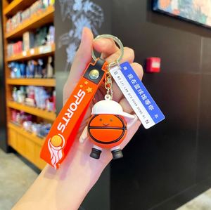 <b>Custom</b> PVC Keychain Wholesale - Sport Ball Design Car <b>Keys</b> Pendant for Men Women, Cute Cartoon Bag Charm Accessories - Product Image 6