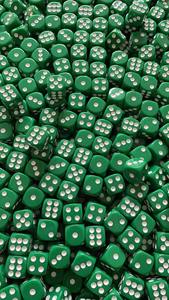 Dados acrílicos de 6 lados, dados de punto D6 con varios tamaños, venta al por mayor - Product Image 4