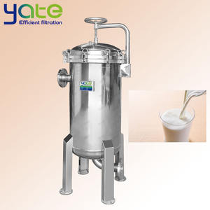 304/316ステンレス鋼製5バッグ式浄水器、飲料水ろ過用食品グレードろ過システム - Product Image 1