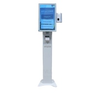 Kiosque Android de libre-service de 21,5 pouces pour centre commercial, terminal de service d'information et machine de commande automatique avec intégration IA de pointe / caméra intelligente