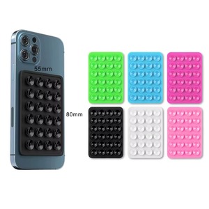 Supporto per Telefono con Ventosa a 40 Coppe, Impermeabile su Entrambi i Lati, 8*5.5cm, con Supporto Rimovibile in Silicone - Product Image 3