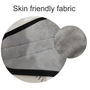 Ceinture de traction cervicale, dispositif de suspension du cou, portable, pour usage domestique, attelle de massage manuelle du cou, noir et blanc - Product Image 4