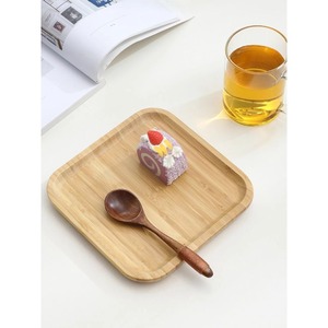 Bandeja de Servir de Bambú, Color Natural, Plato Tallado, Multifuncional, Uso en Restaurantes, Calidad Comercial - Product Image 3