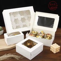 RDY Starre Karton-Pyramiden-Verpackungsboxen mit Klarsichtfenster, Luftdicht, Druckresistent, Feiertagsmotive, Markenlogo-Pyramidenboxen