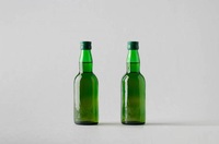 Botol Kaca Mini untuk Kerajinan, Pot Miniatur dengan Penutup Gabus 20ml/50ml