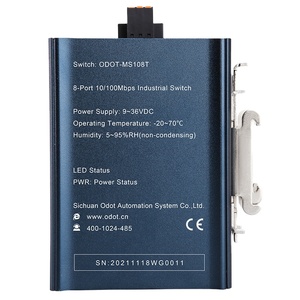 Interruptor industrial não gerido de 8 portas - Product Image 1