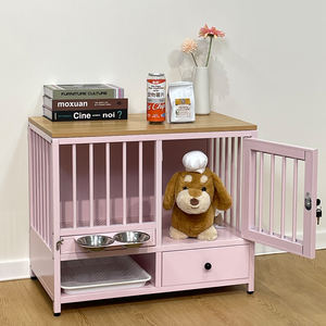 Système de <span class=keywords><strong>chenil</strong></span> professionnel pour chiens : comprend une niche extérieure pour chien, une niche intérieure pour chat et des cages durables pour animaux de compagnie pour les voyages - Product Image 6